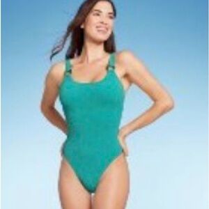 Shade & Shore Teal Women's One Piece Swimsuit